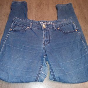 WOMENS Rue 21 Mid Rise Jegging Jeans Freedom Flex Stretch Slim Fit Denim Sz 9/10